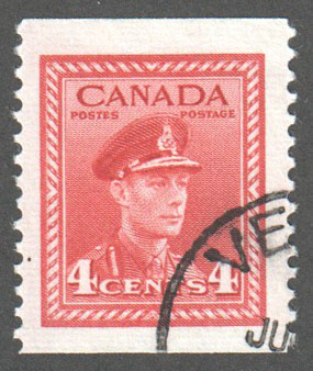 Canada Scott 254bs Used VF - Click Image to Close